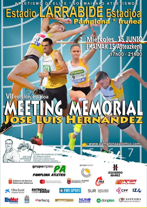 Resultados Meeting Jose Luis Hern&aacute;ndez, Pamplona